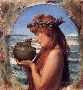 Sir Lawrence Alma Tadema Werke - Pandora romantische Sir Lawrence Alma T